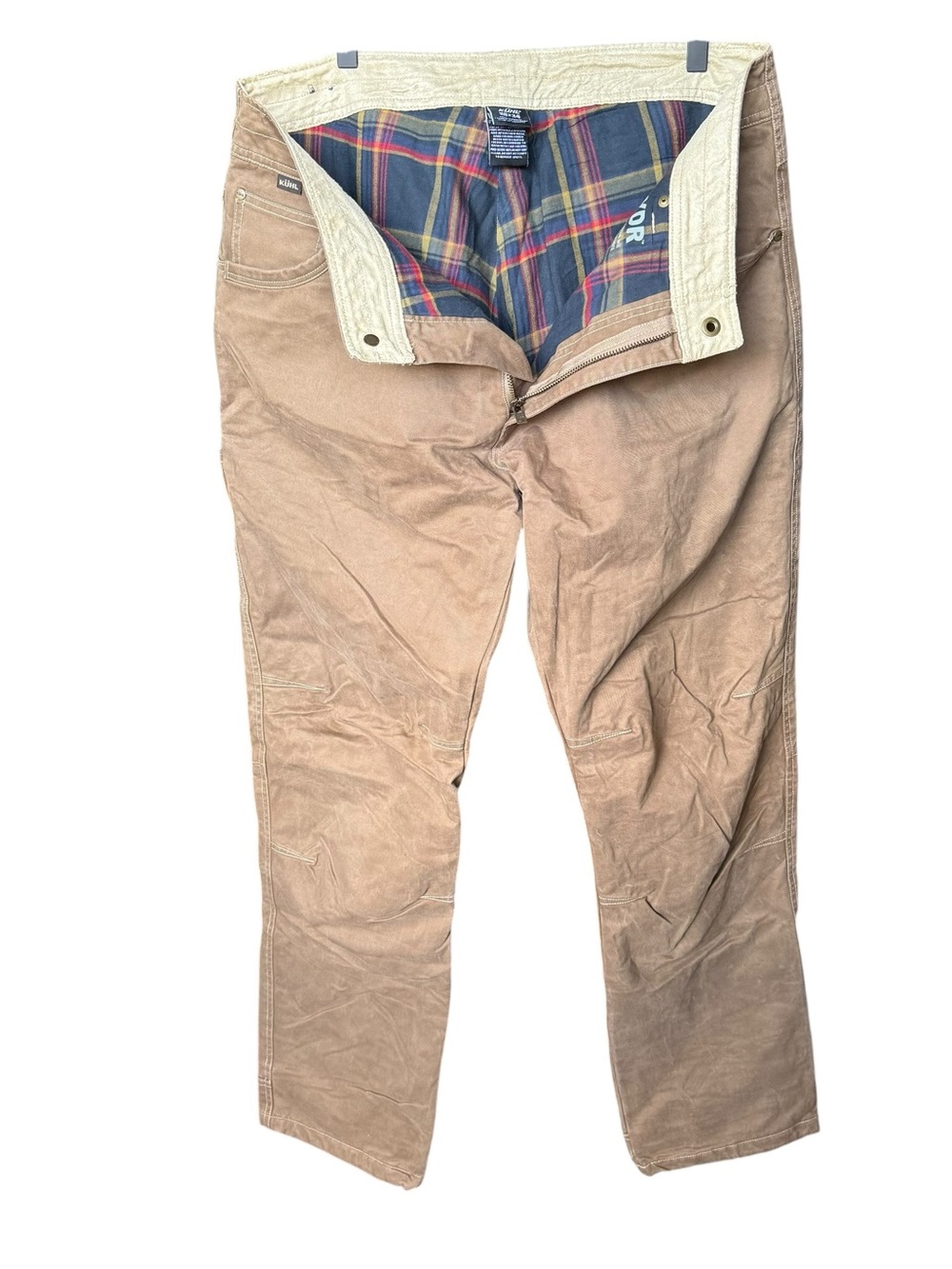 Kuhl HOT RYDR Durable heavyweight flannel-lined pant Gorpcore Hiking 36x34